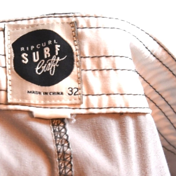 Rip Curl Men’s 32 Surf Craft Boardshorts Striped Colorblock Beach Swim Surf - Picture 5 of 7